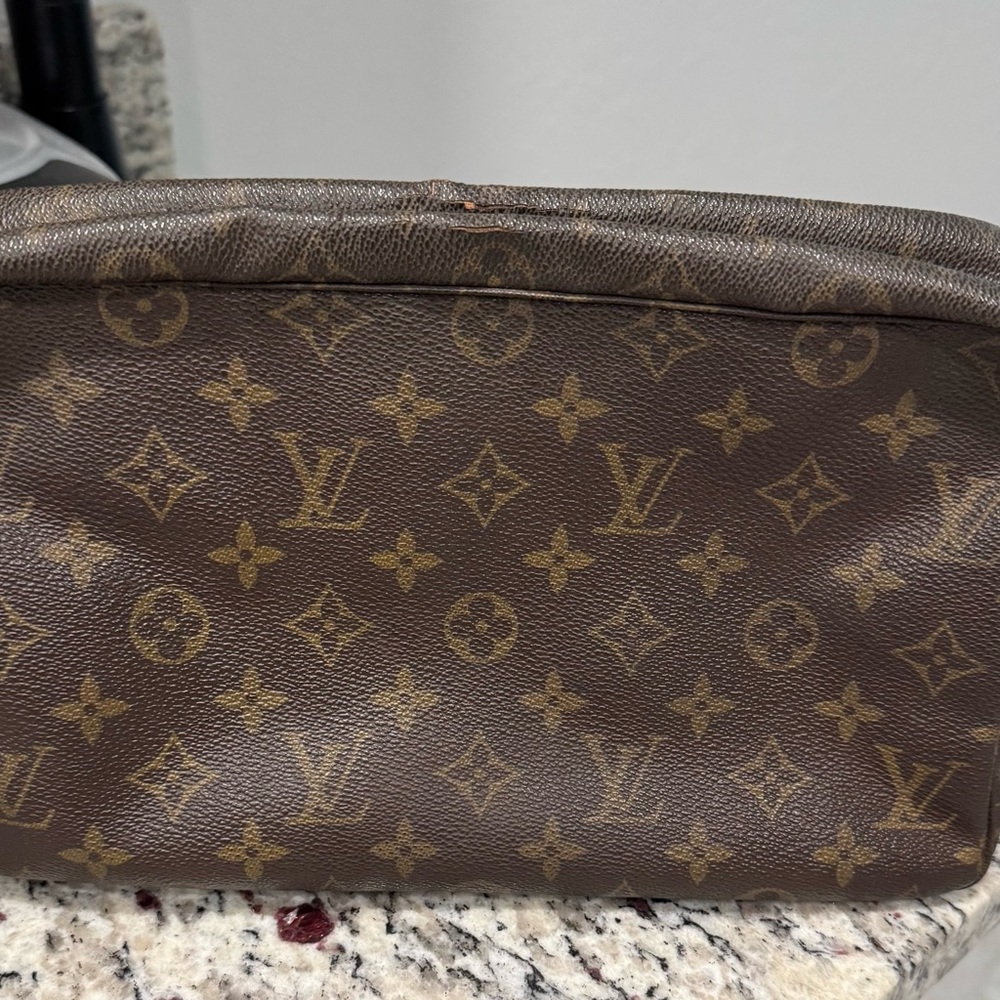 Louis Vuitton Brown Monogram Toiletry Bag